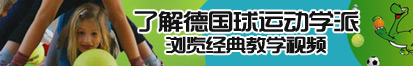 我操老逼欧美了解德国球运动学派，浏览经典教学视频。